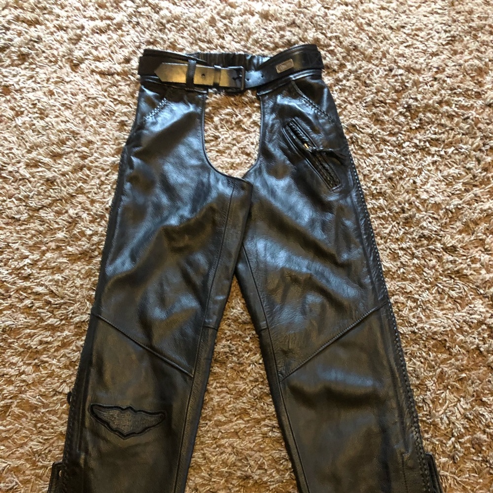 Women’s Harley Davidson leather chaps
